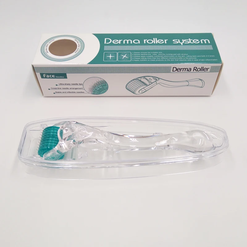 DRS 192 настоящие иглы микро Дерма ролик мезороллер микроиглы уход за кожей