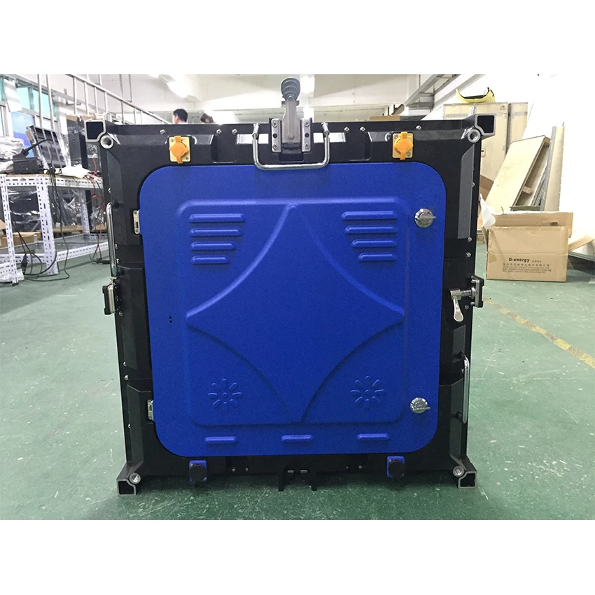 Уличный P6 SMD 576*576 мм литой под давлением алюминиевый шкаф для аренды полноцветный