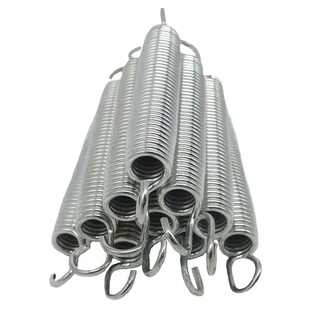 10 шт батут пружины сверхмощная гальванизированная Сталь Замена пружин комплект