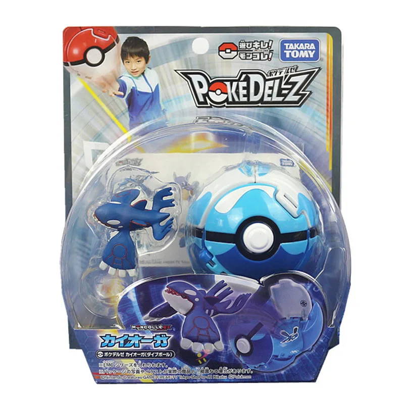Takara Tomy Charizard Kyogre Pika с Pokeballs фигурка куклы игрушка аниме pokedel-z moncolle-ex Pokemones игрушки