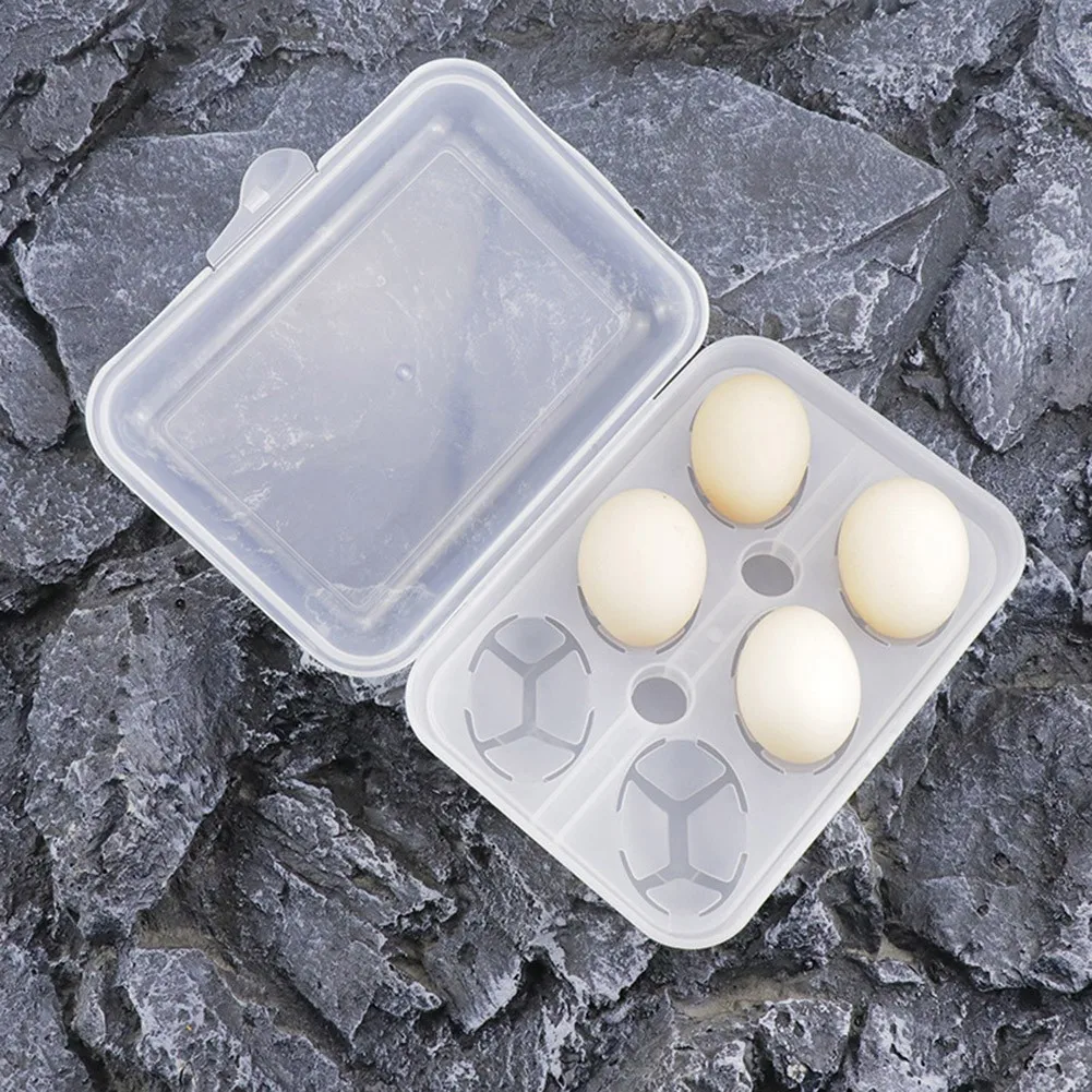 

Outdoor Camping Tableware Portable Camping Egg Box Container Egg Holder Storage Boxes Travel Kitchen Utensils Camping Gear