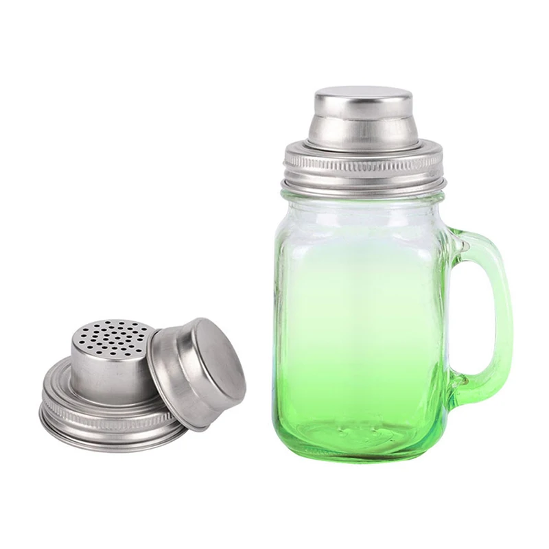 

Шейкер Mason Jar, крышки для коктейлей, колпачки для регулярного приготовления соли и перца, шейкер для соли для ванны