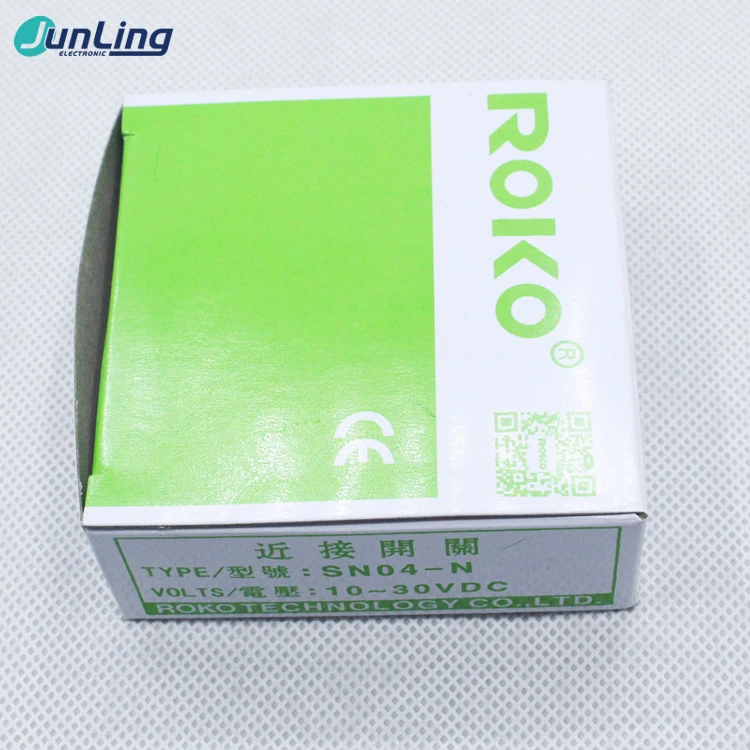 

Inductive proximity switch SN04-N, NPN NO 10-30V DC 18 * 18 * 36mm 3-wire waterproof and oil proof square proximity switch