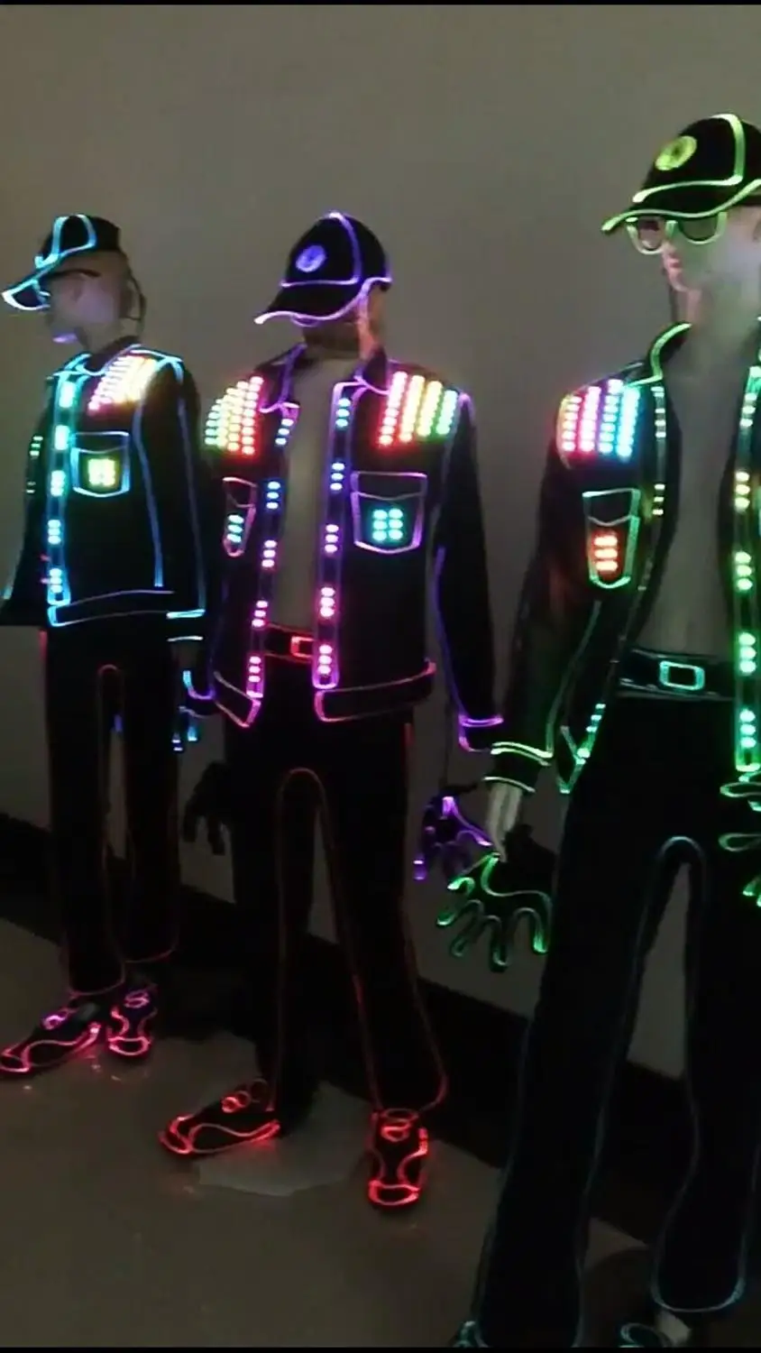 

Paper performance suits EL super bright light Cold light , Support custom