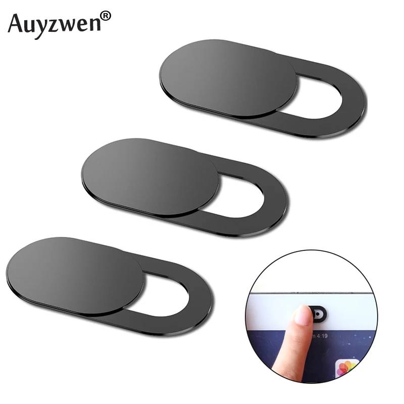 Auyzwen 6 шт. веб-камера затвора магнит ползунок пластик для iPhone веб-портативных ПК iPad
