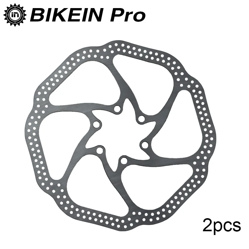 BIKEIN 2 шт. MTB велосипед HS1 тормозные роторы 160 мм из нержавеющей стали 6 дюймов диск 12
