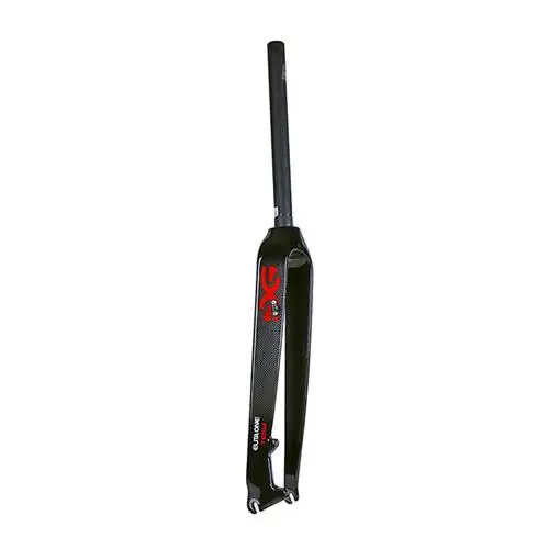 26Red glossy ELITAONE полностью углеродное волокно передняя вилка 26 дюймов 29er горный велосипед ультра светильник прямая головка дисковые тормоза жесткая вилка - Цвет: 26Red glossy
