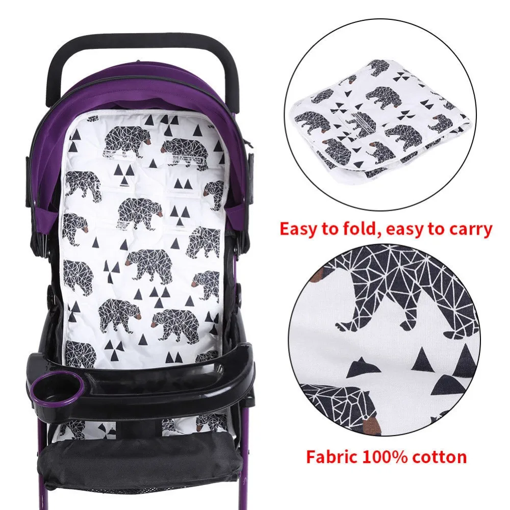 

Baby Stroller Accessories Comfortable Baby Stroller Pad Mattress Four Seasons General Soft Seat Cushion Newborn Cart Seat Mat