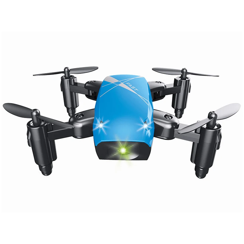 

S9 Mini Unmanned Aerial Vehicle Folding Four-axis Aircraft Pressure Set High Remote Control Children's Toy Airplane drones