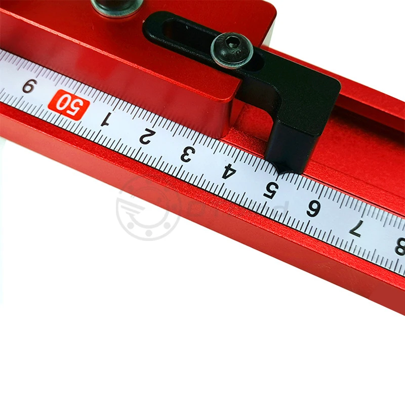 Chute Aluminium alloy T-tracks Model 45 T slot and Standard Miter Track Stop Woodworking Tool for workbench Router Table | Инструменты