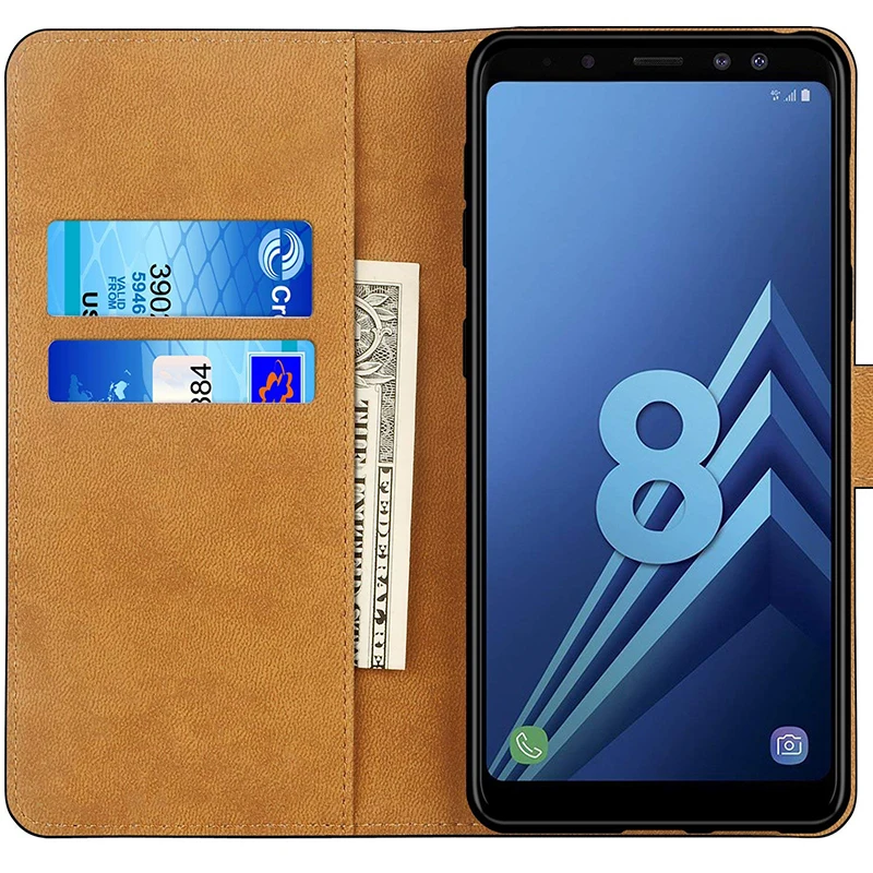 Роскошный чехол из искусственной кожи для телефона SamsungS8 Plus откидной Чехол Samsung S8