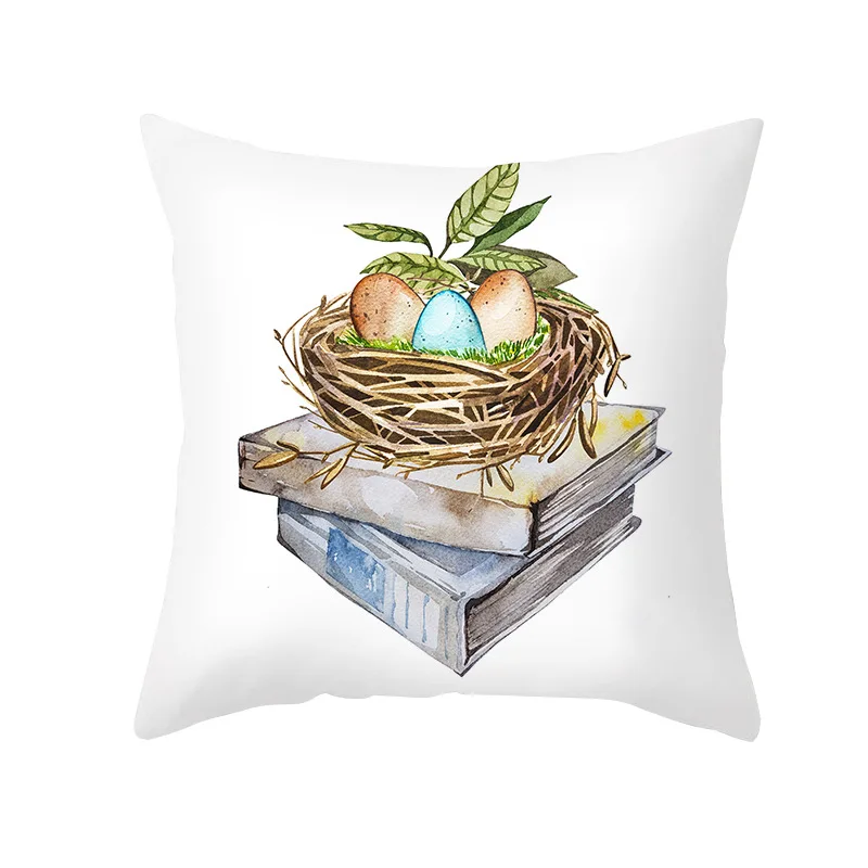 

Easter Sofa Pillow Cushion Cover Wedding Party Home Decoration Wedding Pillows Cover Valentines Day Gifts Car Cushion 45x45cm