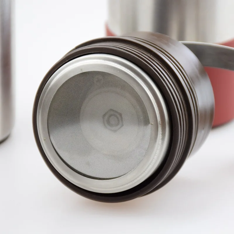 

Four-in-One Portable Coffee Machine Stainless Steel Traveling Mug Manual Grinding Machine Outdoor Grinding Cup Coffee Pot