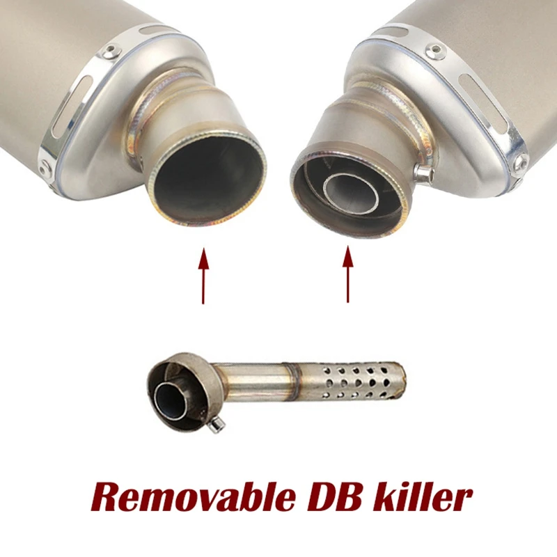 38-51 мм универсальный глушитель выхлопной трубы мотоцикла ATV мотоцикл скутер для GP