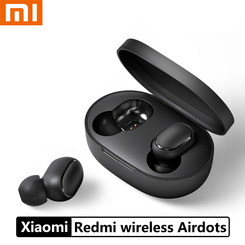 Оригинальные наушники xiaomi Redmi Airdots TWS, беспроводные bluetooth наушники xiaomi, наушники с микрофоном, наушники с громкой связью, HD звук