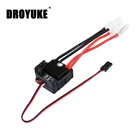 Droyuke 1060 почищенный ESC 60A 2-3S LiPo Водонепроницаемый Электрический Скорость контроллер для RC 110th автомобили Багги грузовиков рок-кроулер гоночный автомобиль