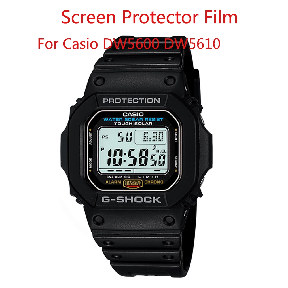 Нано Взрывозащищенный протектор экрана для Casio DW5600 DW5610 спортивные часы ЖК-пленка для Casio DW5600/5610