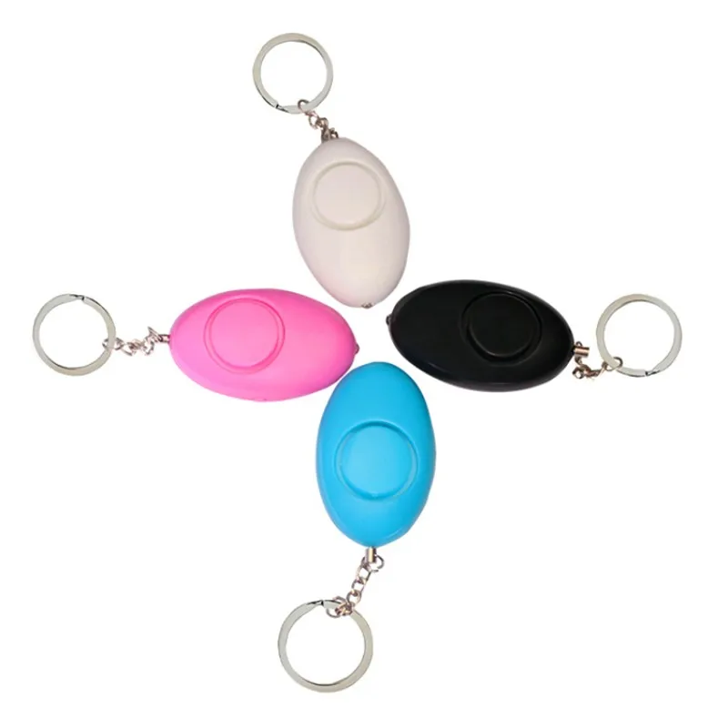 

Mini Self Defense Alarm 120dB Egg Shape Girl Women Security Protect Alert Personal Safety Scream Loud Keychain Emergency Alarm