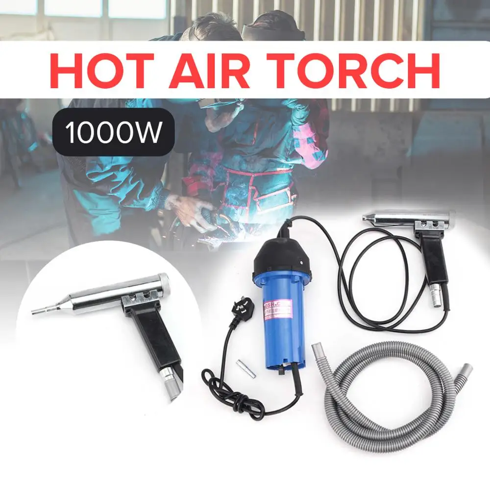 

1000W Split Plastic Welding Heat Gun Torch Hot Air Welding Tool 40-550℃ 2800Pa