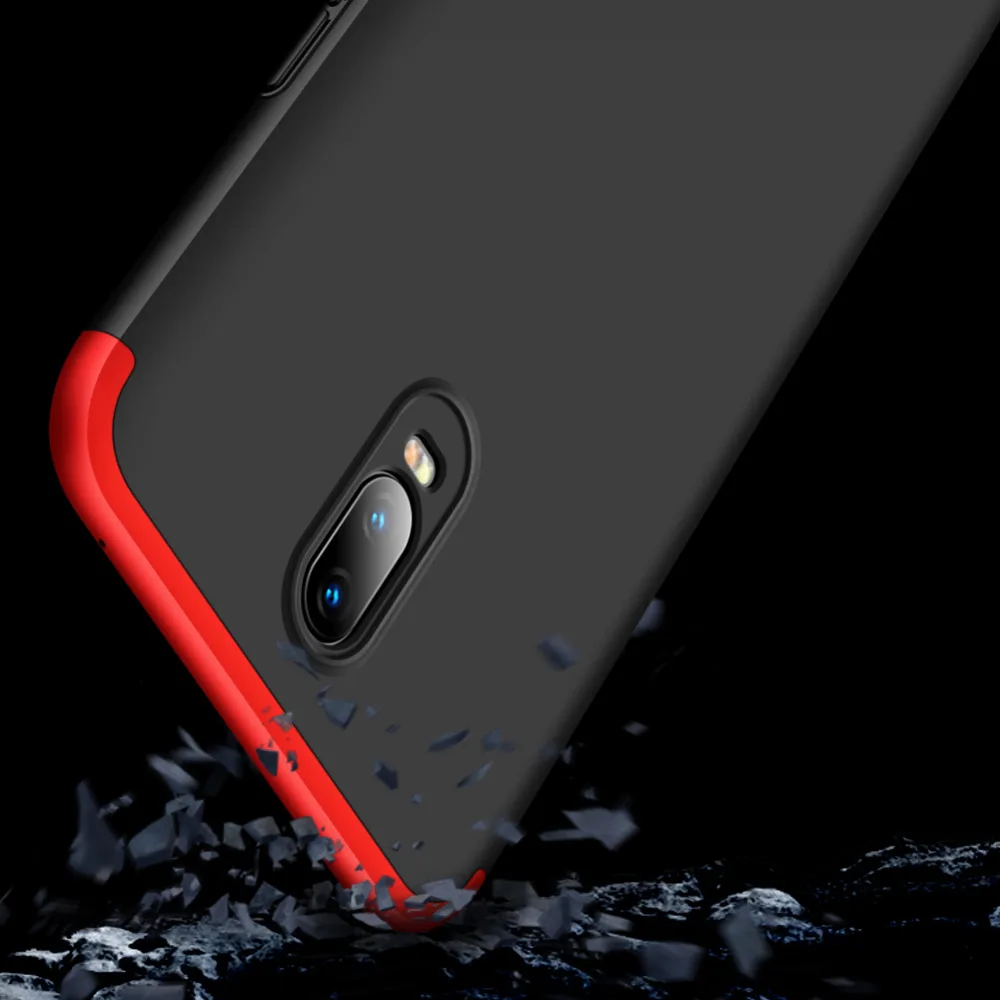 Чехол для Oneplus 6 T 360 One Plus 5 градусов полный Жесткий Oneplus6 противоударный чехол со