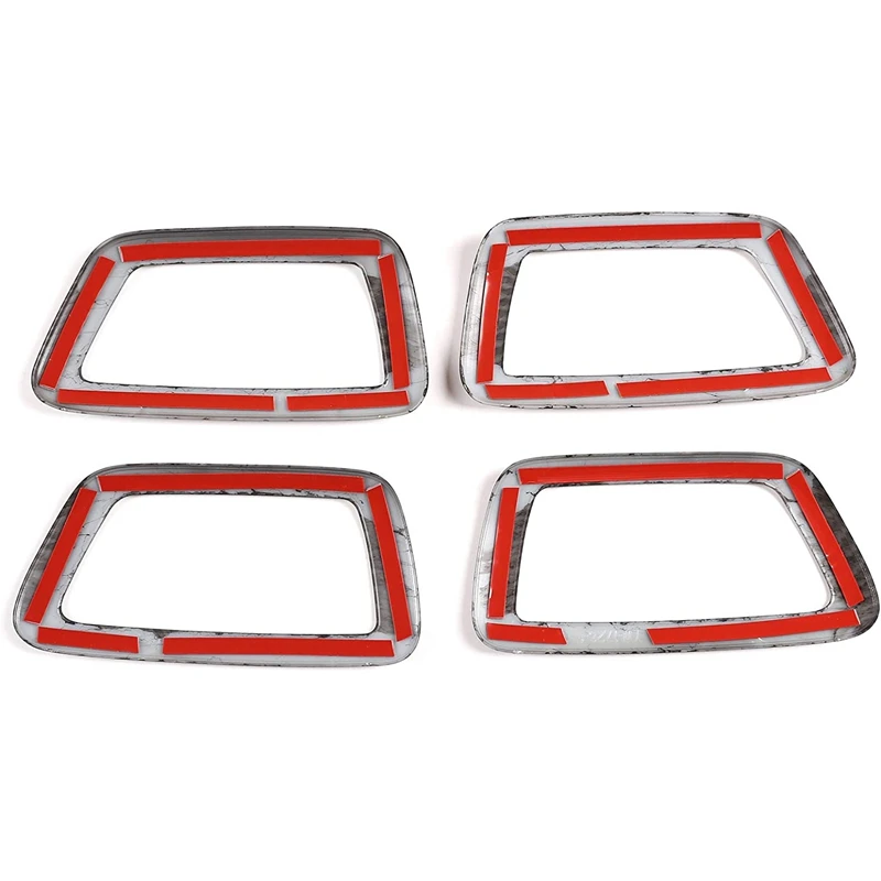 

4 PCS for Toyota Tacoma 2015-2020 Car Inner Door Handle Cover Trim Decoration Frame Stickers Accessories