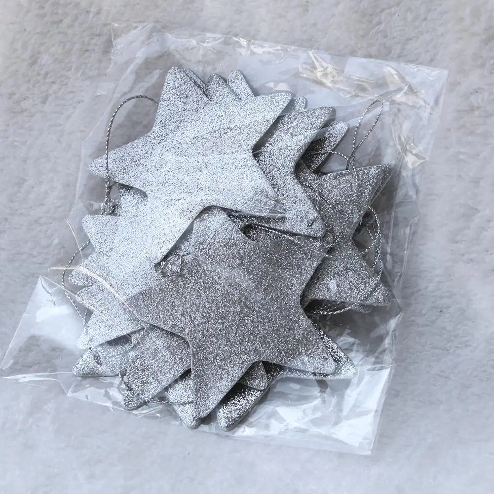 Звезды в форме москитных сеток подвесной Декор баннер с гирляндами Пастельное