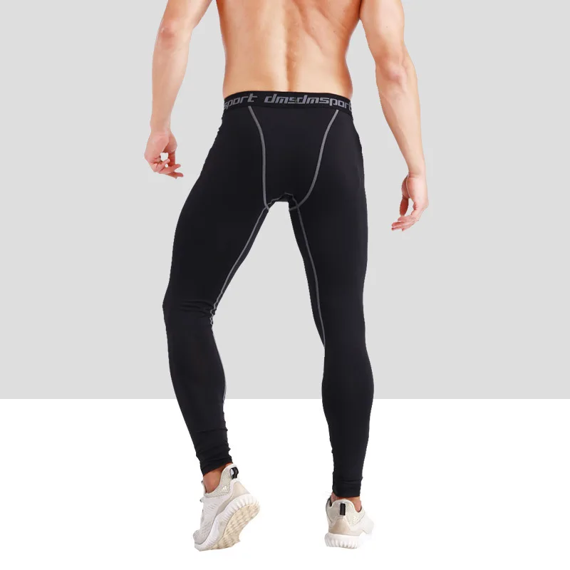 Осенне зимние мужские трико для бега спортивные Леггинсы спортивная одежда