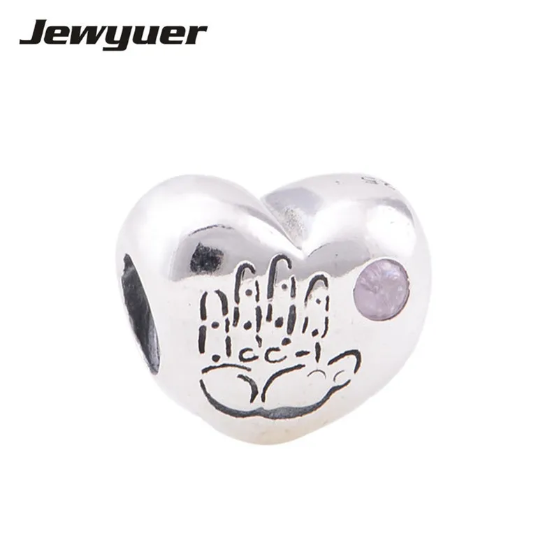 Подвески для маленьких девочек серебряные ювелирные изделия подходят бусин