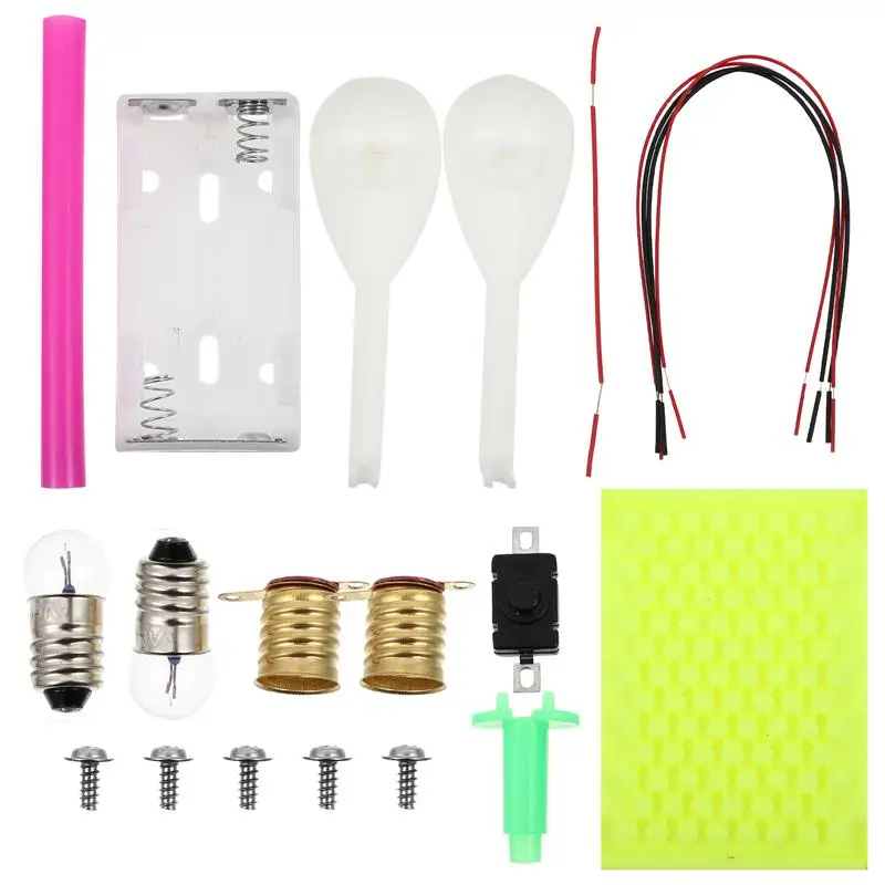 

1 Set DIY Double Head Street Lamp Science and Technology Experiment Toy