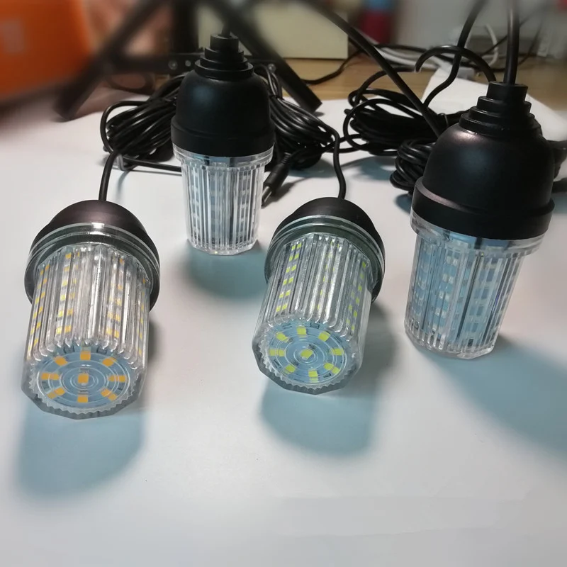 Рыбалка светильник светодиодный подводный бассейн 12V IP68 Водонепроницаемый