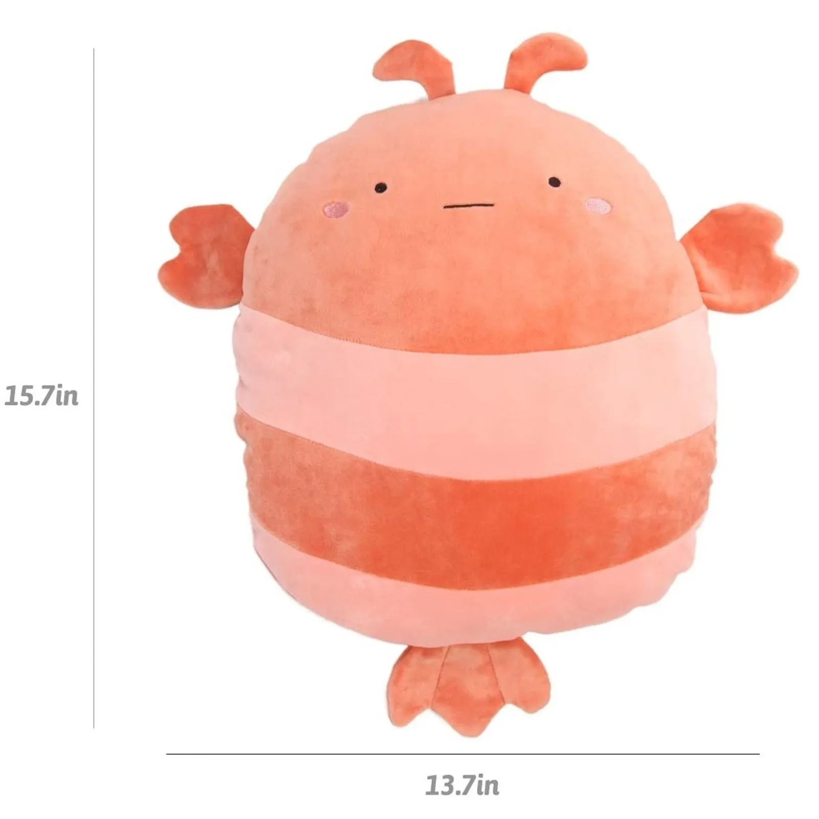 

Cushion Blanket Pillow Multi-Function Blankets Cute Animal Plush Toys Cartoon Soft Doll-Pillow For Kids Gift Lobster Shape
