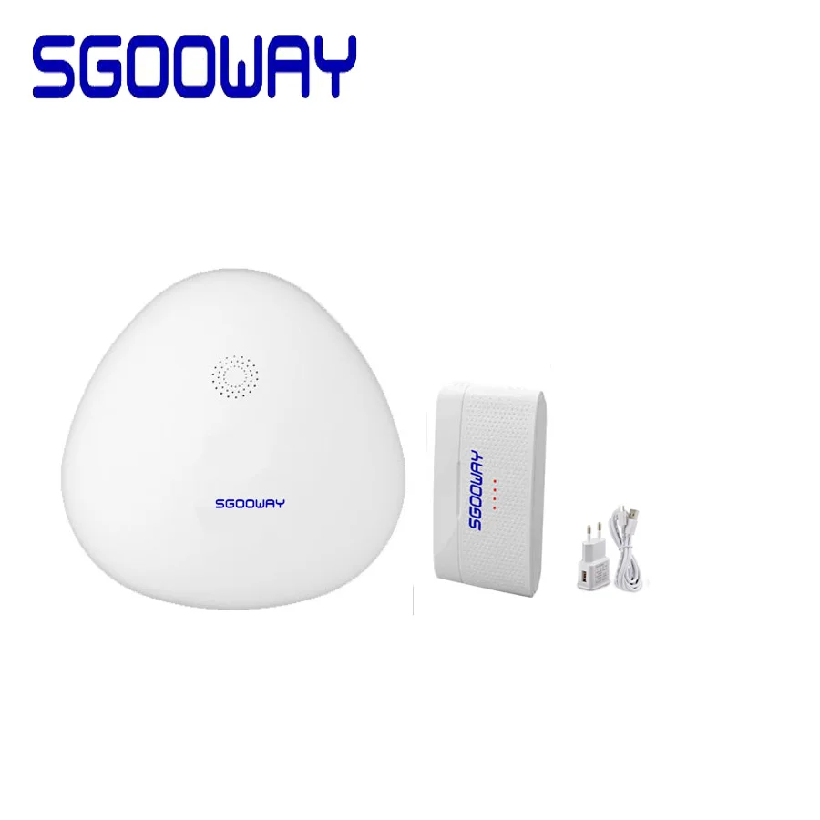 Sgooway Wifi домашняя охранная сигнализация с Android/IOS APP 433 МГц датчик - Цвет: Set  B