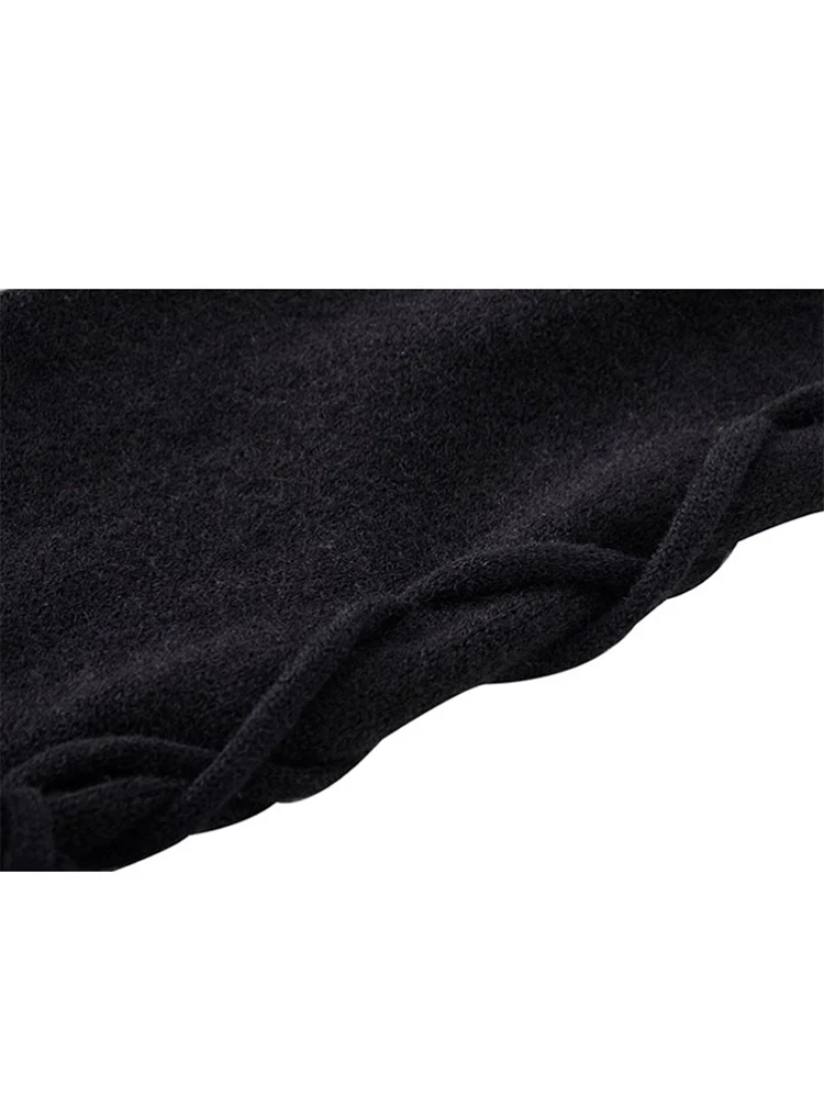 Женский винтажный свитер Повседневные пуловеры с круглым вырезом зимняя модная