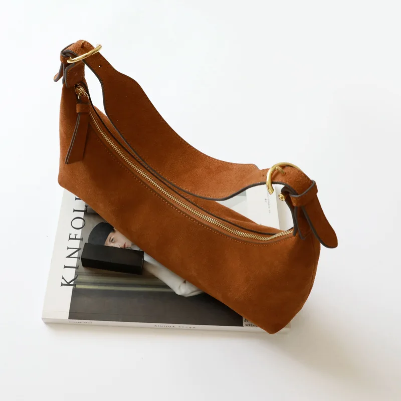 Роскошная классическая сумка через плечо для рук в подмышках с эффектом