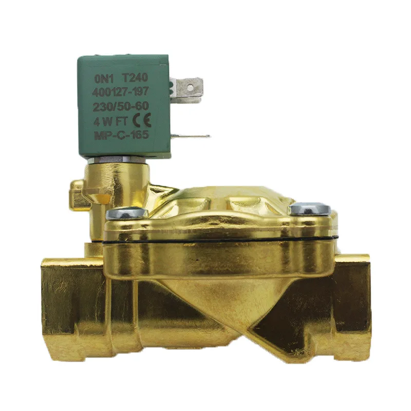 

American ASCO brass two-way thread one-way first conductive magnetic valve SCE238D004 220VAC