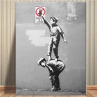 Плакат, Современное украшение для дома, граффити-это преступник Бэнкси, печать на холсте, картины, настенное искусство, рамка для гостиной, Модульная картина