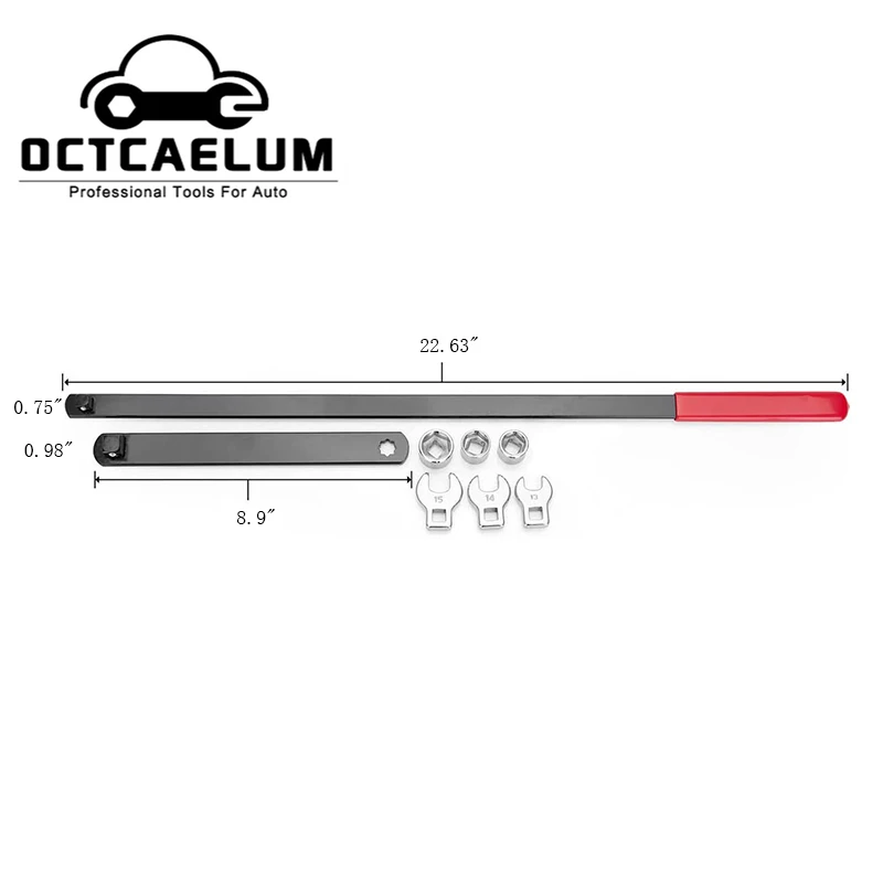 Регулятор змеевика ремня двигателя набор инструментов гаечный ключ 8 шт 3/8