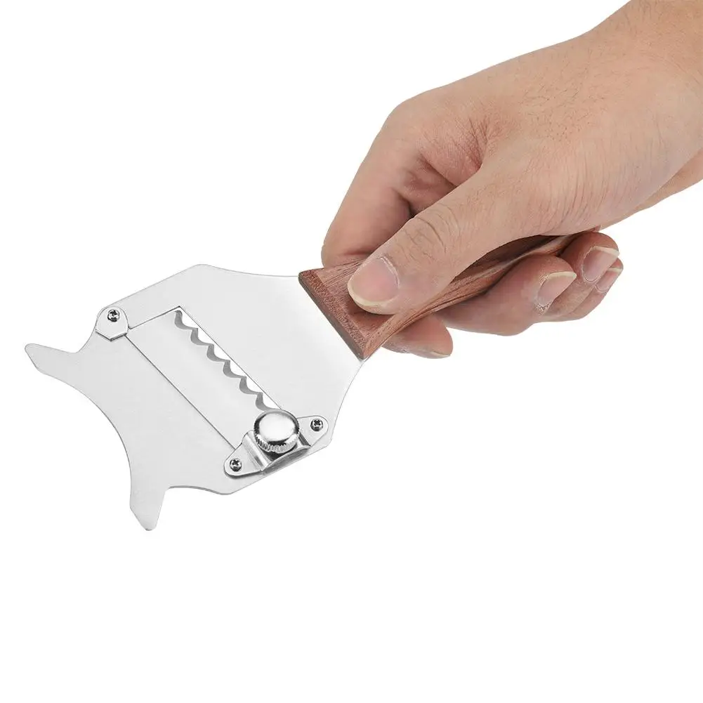 

Stainless Steel Truffle Cheese Knife Adjustable Blade Chocolate Shaver Wavy Blade Dessert Knife Kitchen Gadgets