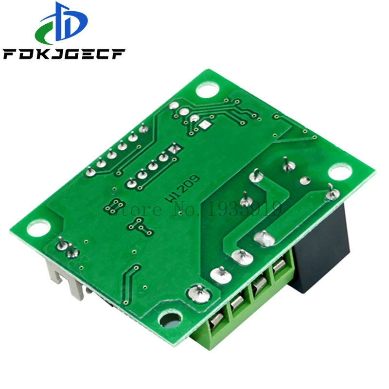W1209 DC 12V температура отопления охлаждения Термостат Температурный контроль