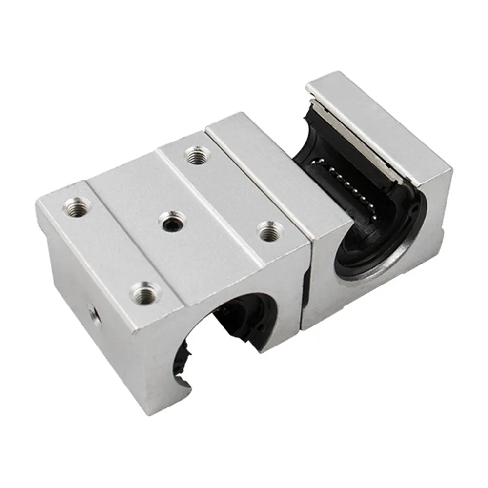 RU EU Ground linear guide rail 2pcs SBR16 + 4pcs SBR16UU bearing blocks for CNC engraving machine parts | Обустройство дома