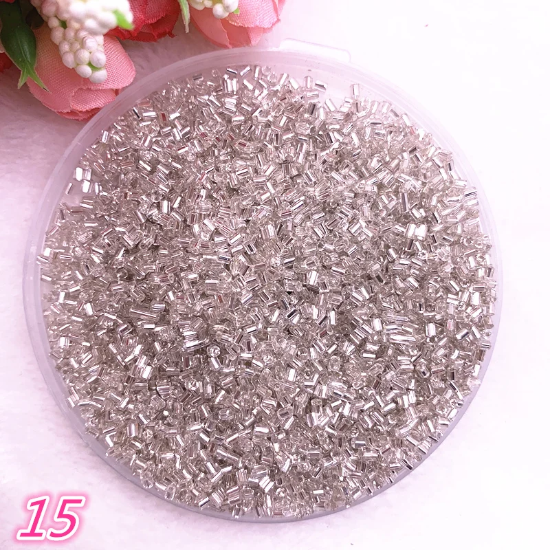 DIY 2*2 5 мм 800 шт./лот чешские цилиндрические стеклянные бусины европейские Длинные