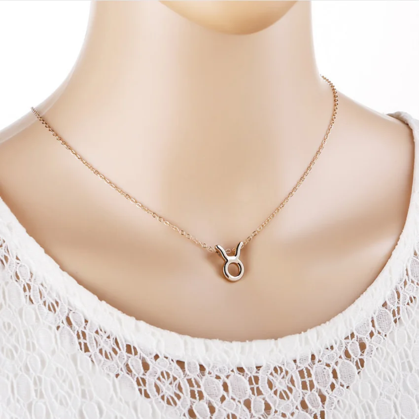 Женское ожерелье с созвездиями Cxwind 12 знаков зодиака подвеска чокер подвеской в