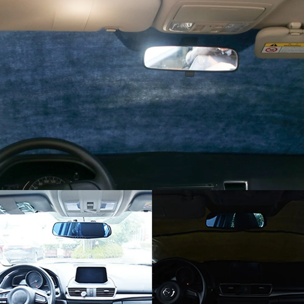 Автомобильный солнцезащитный изоляционный козырек жалюзи внутри автомобиля