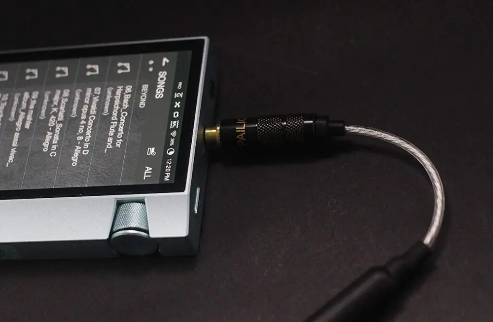 Кабель-адаптер для аудиосоединения Hi-Fi 2 5 мм со сбалансированным штекером на 3 atell