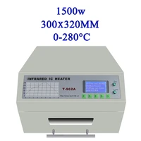 110v220v t 962a infrared ic heater t962a desktop reflow oven bga smd smt rework sation t 962a reflow wave oven 300 x320mm