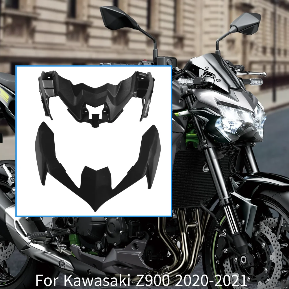 

Motorcycle Upper Front Headlight Bracket For Kawasaki Z900 Z 900 2020-2021 Inner Headlight Cover Accessories Painted