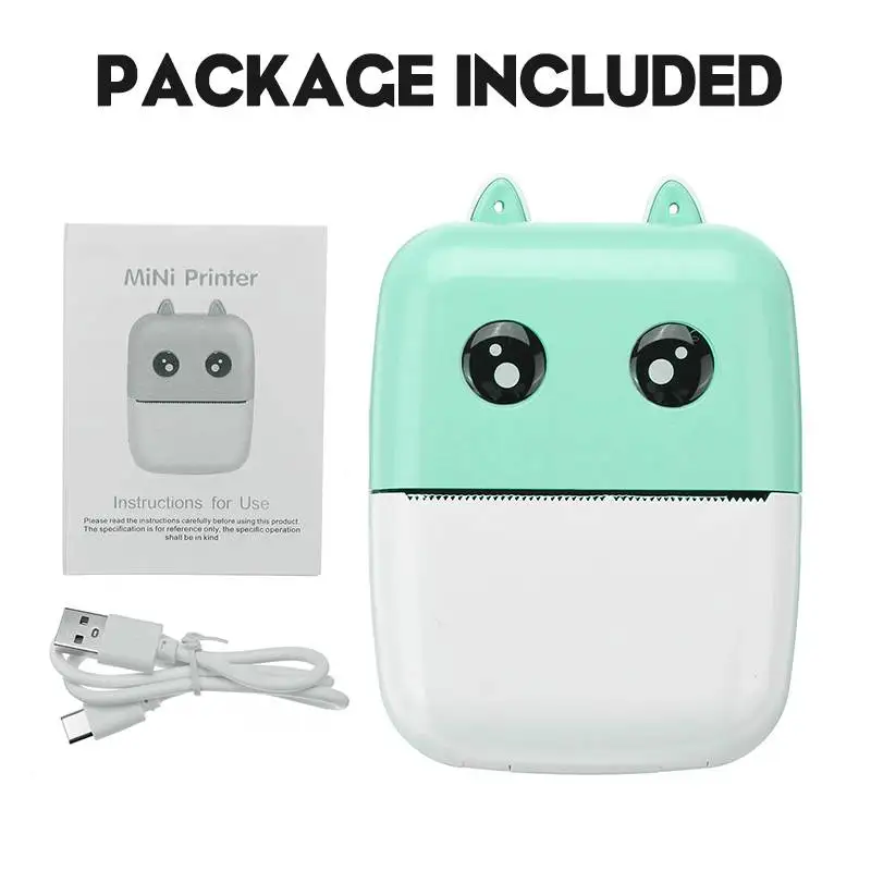 

203DPI Wireless Label Printer Mini Portable Pocket Label Printer bluetooth Thermal Label Printer for Smartphone Home Use Office