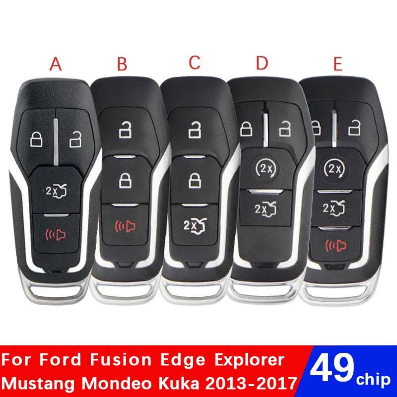 CN018122 для Ford Fusion Explorer Edge Mustang Mondeo Kuka 2013-2017 удаленный смарт-ключ FCC M3N-A2C31243300 49 чип |