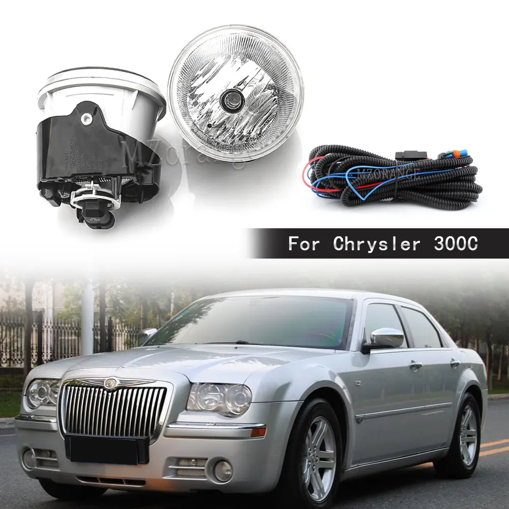 Туман светильник s для Chrysler 300C передние противотуманные фары галогенные лампы