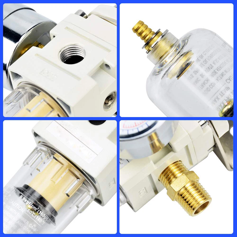 Бесплатная доставка AW2000 02 пневматический обработки исходных текстов фильтр